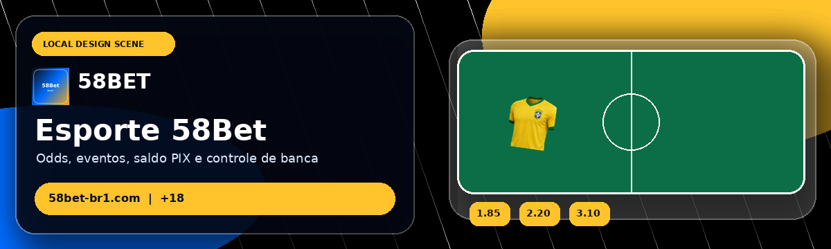 58Bet — Esporte, Odds e Live Betting